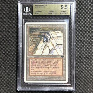 1995 MTG Magic The Gathering Chronicles Urza's Mine Pulley Quad BGS 9.5 Gem Mint